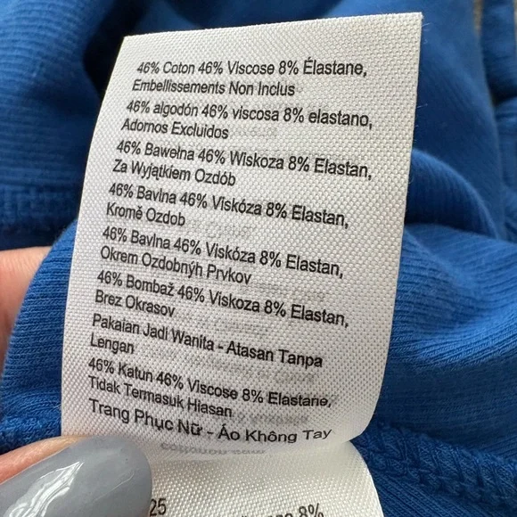 2 pack Medium Cotton-on Women's Blue and light blue Tank Top - Picture 3 of 5